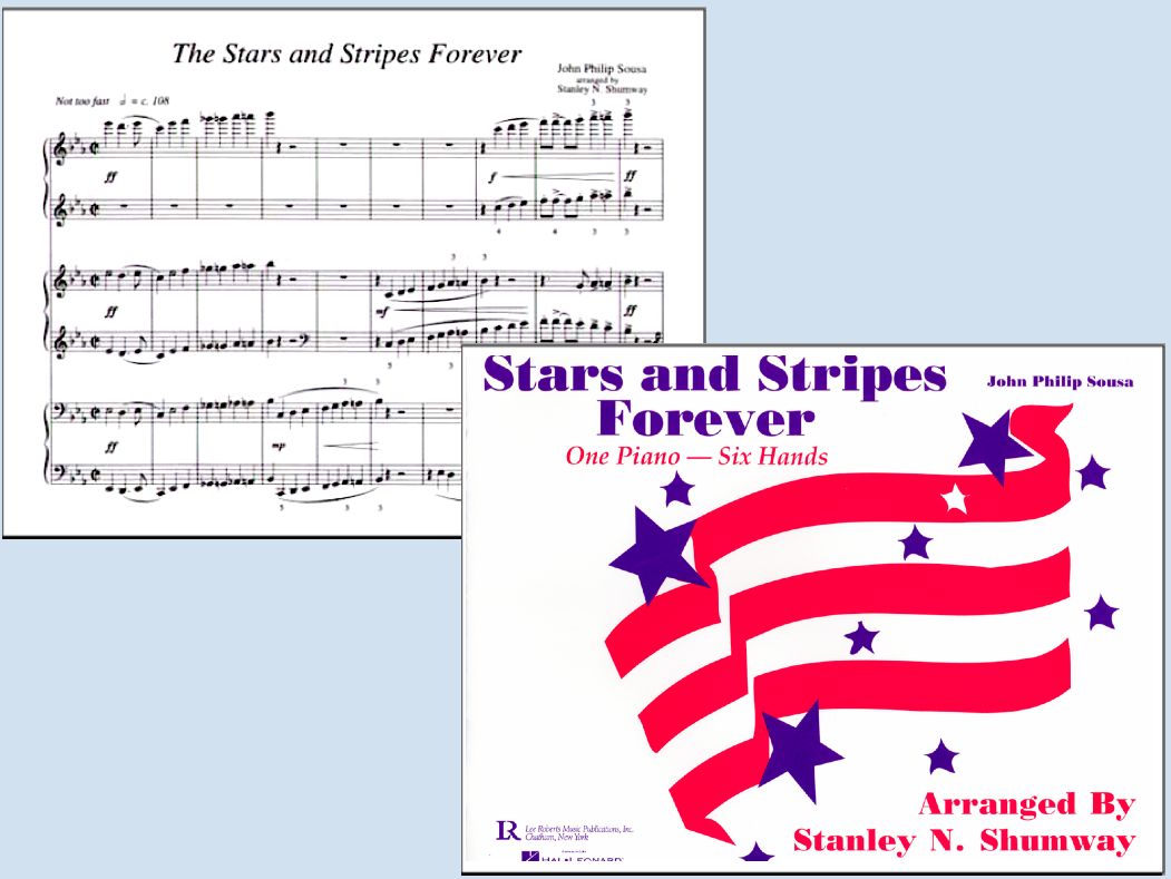 Stars & Stripes Forever—Cover and Sample Page